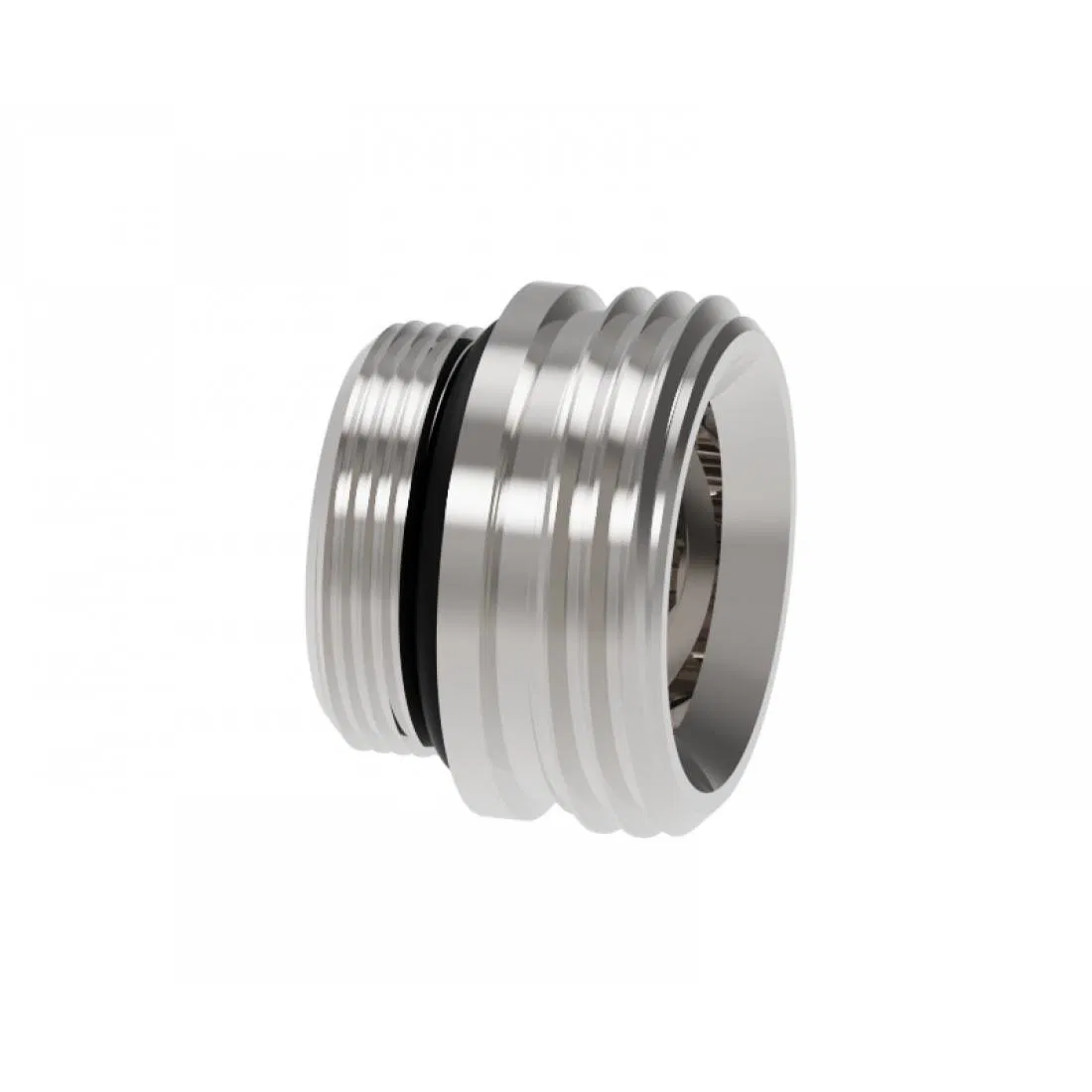 Self-sealing nipple with Eurocone transition