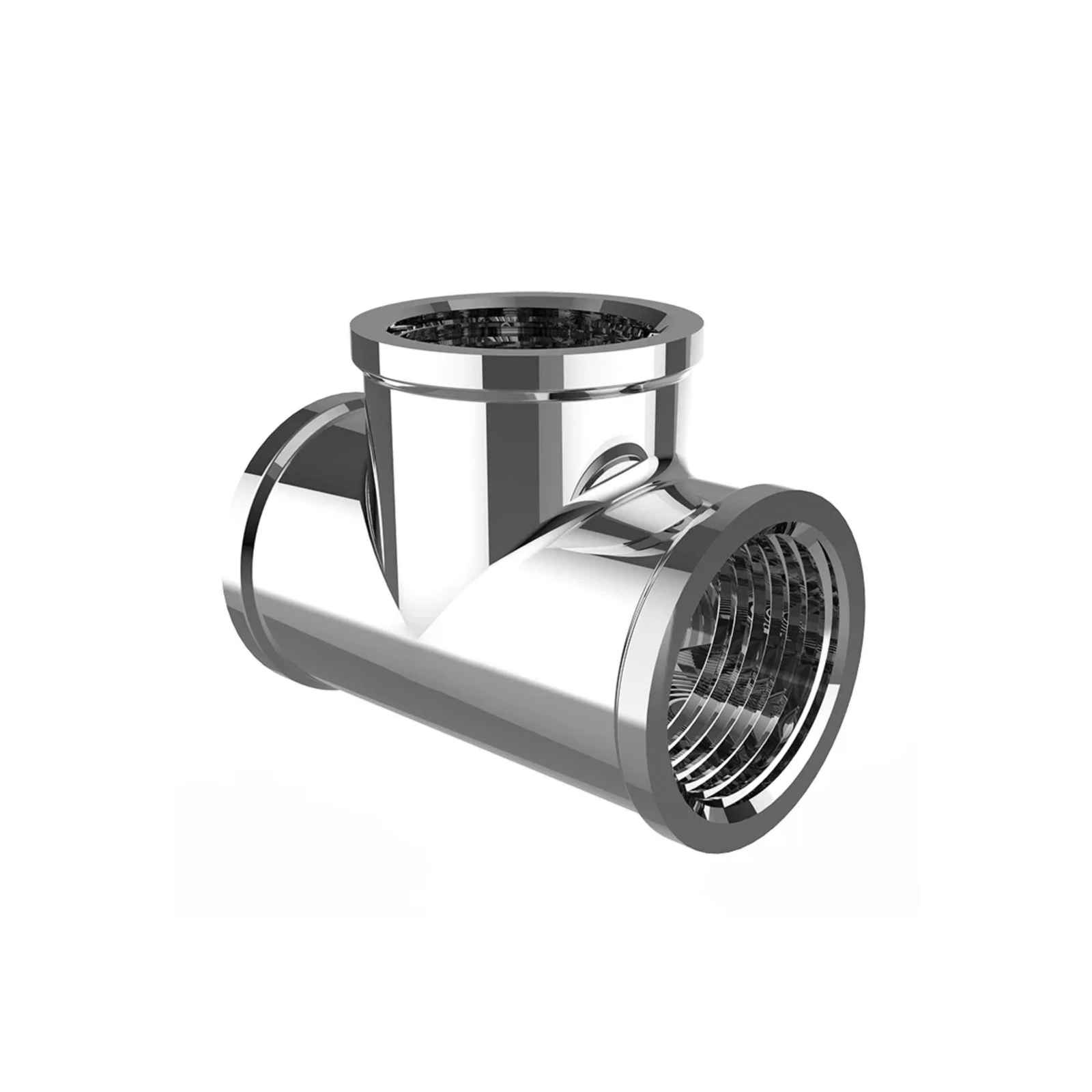 Tee HxBxH, chrome-plated